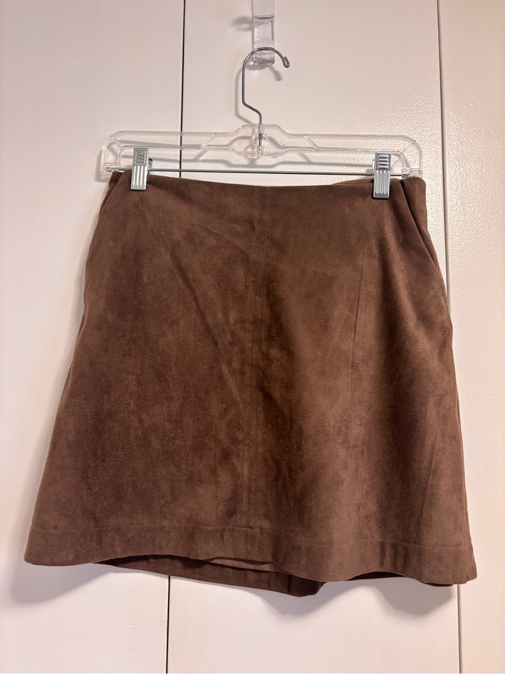 Cupcakes & Cashmere brown mini skirt
